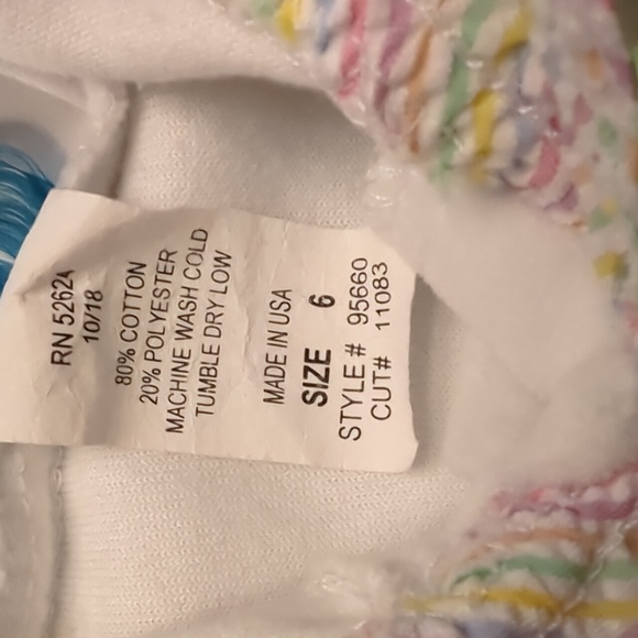 Fantasia too bathing suit cover or after bath terri cloth size 6 - Picture 7 of 9